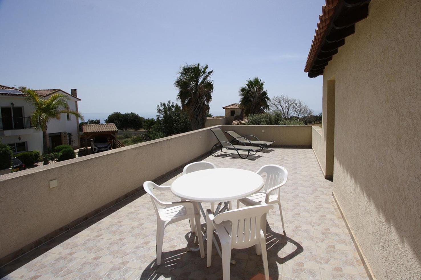 Amathousia Villa With Private Pool And Sea View Pissouri Bagian luar foto